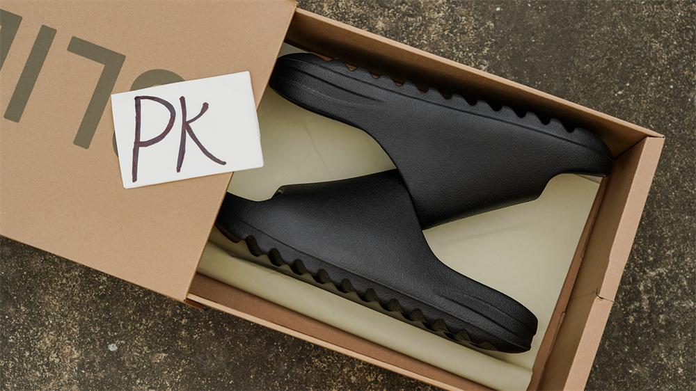 PK GOD adidas Yeezy Slide Onyx RETAIL MATERIALS READY TO SHIP